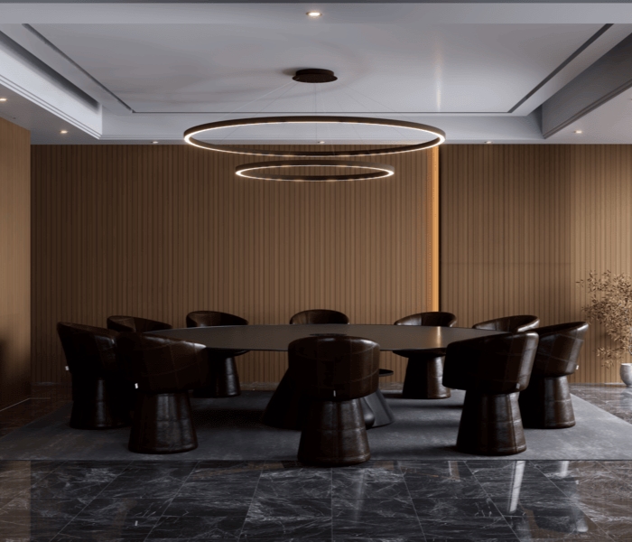 Lámpara de suspensión TR diseñada por Josep Lluís Xuclà para Insòlit, una lámpara de suspensión circular de diseño contemporáneo. Esta lámpara de suspensión destaca por su perfil de aluminio extruido y curvado, combinado con un difusor de policarbonato gel que suaviza la iluminación, ideal para proyectos de iluminación a medida y lámparas a medida. La lámpara de suspensión TR es totalmente personalizable y perfecta para crear combinaciones de lámparas suspendidas o lámparas flotantes combinables en lobbis de hotel, recepción y grandes espacios. Como lámpara de gran escala y lámpara de diseño exclusiva, la TR aporta funcionalidad y estilo en proyectos de lighting design, iluminación a medida y decoración de interiores. Este modelo de lámpara de suspensión circular permite múltiples combinaciones con otras lámparas suspendidas, facilitando composiciones únicas para lobbis de hotel, recepciones y grandes salones. La lámpara de suspensión TR de Insòlit es la elección ideal para quienes buscan lámparas combinables suspendidas, iluminación a medida y productos de alta calidad en lámparas de diseño y lighting design. TR suspension lamp designed by Josep Lluís Xuclà for Insòlit is a circular suspension lamp with a contemporary design. This suspension lamp features an extruded and curved aluminum profile combined with a gel polycarbonate diffuser that softens the lighting, perfect for bespoke lighting and custom lamps projects. The TR suspension lamp is fully customizable and ideal for creating combinations of suspended lamps or combinable floating lamps for hotel lobbies, receptions, and large spaces. As a large-scale lamp and designer lamp, the TR provides functionality and style in lighting design, bespoke lighting, and interior decoration projects. This circular suspension lamp model allows multiple combinations with other suspended lamps, enabling unique compositions for hotel lobbies, receptions, and large halls. The Insòlit TR suspension lamp is the perfect choice for those looking for combinable suspended lamps, bespoke lighting, and high-quality products in designer lamps and lighting design.
