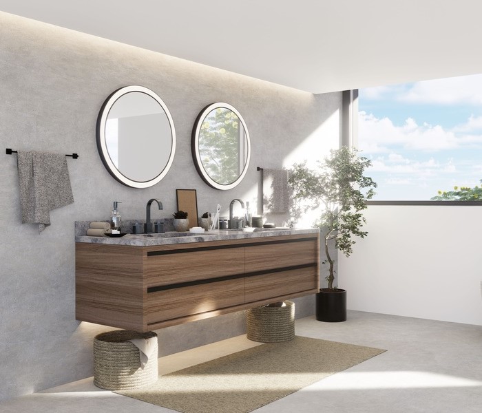 circular design wall light