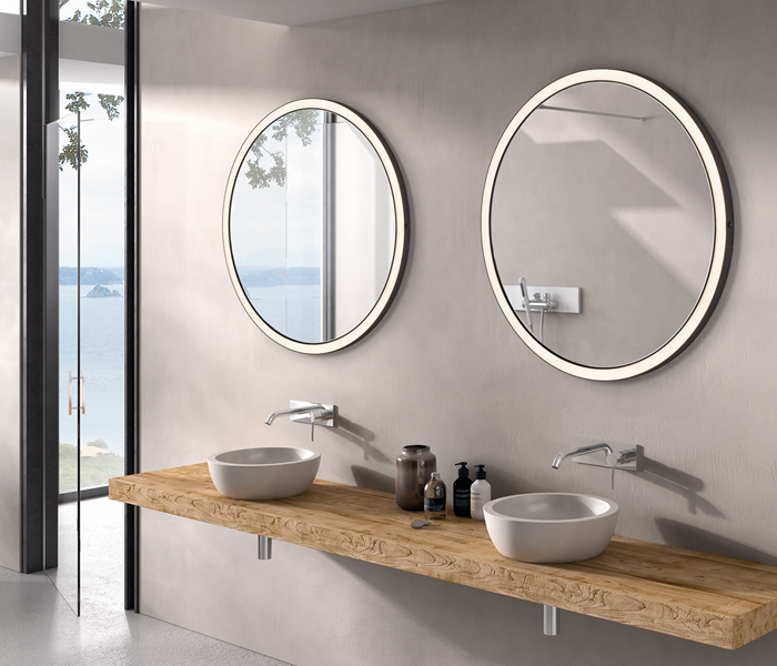 circular design wall light