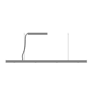 linear design suspension light