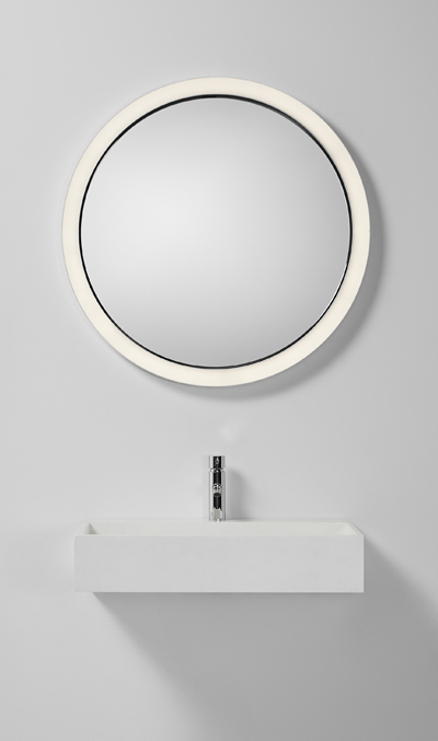 circular design wall light